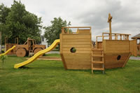 noahs ark climb on toy for yard or daycare